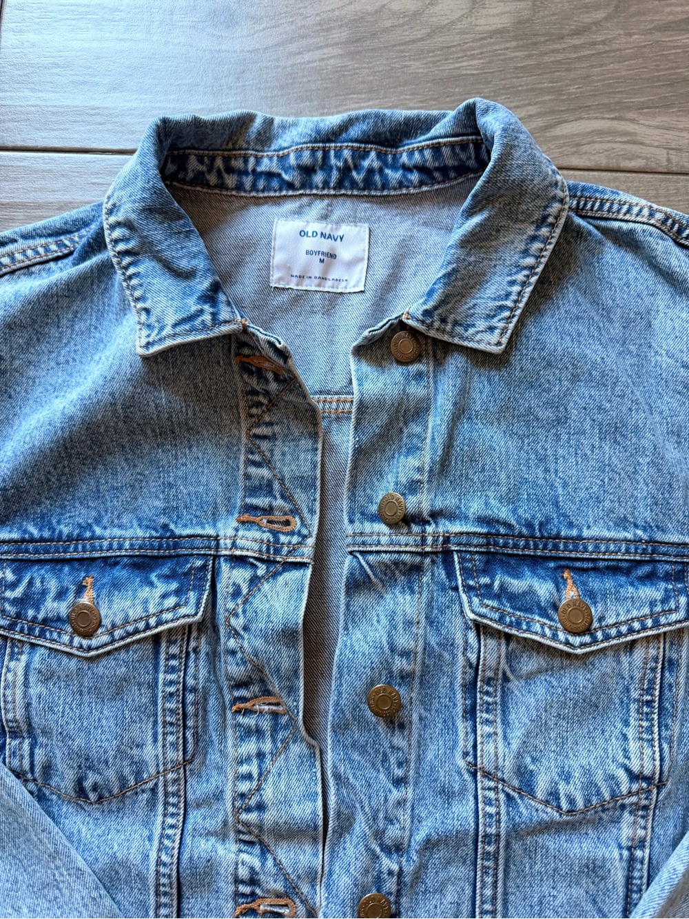OLD NAVY WOMENS JEAN JACKET - Picture 2 of 9